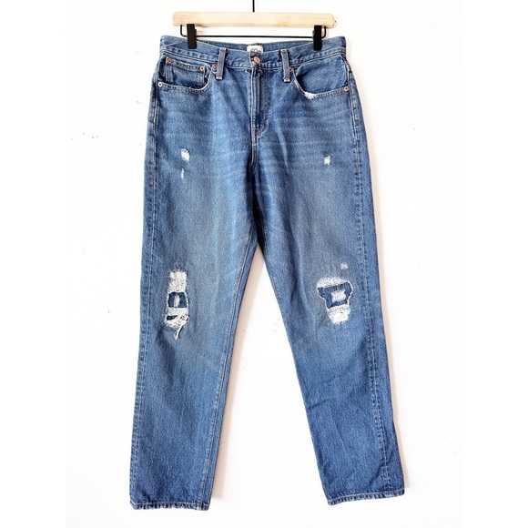 J. Crew Denim - J. Crew Women’s 28 Tall Distressed Slouchy Boyfriend Jeans